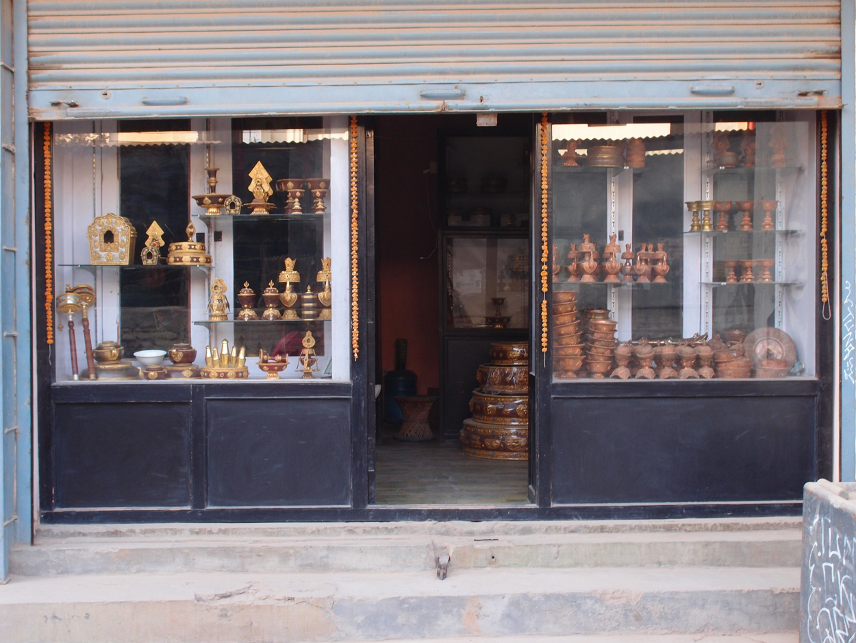 2018-01-17 14 Uhr - Ramhiti Chowk, Boudha (Foto) 